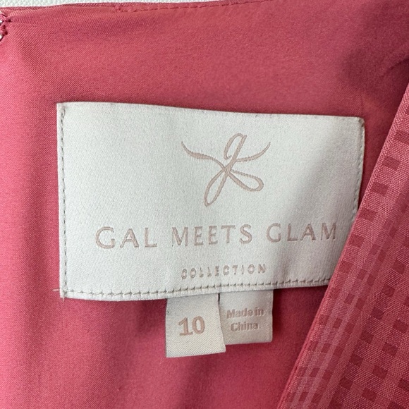Gal Meets Glam Collection Pink Angelica Pleated Dress 10 - Picture 8 of 13